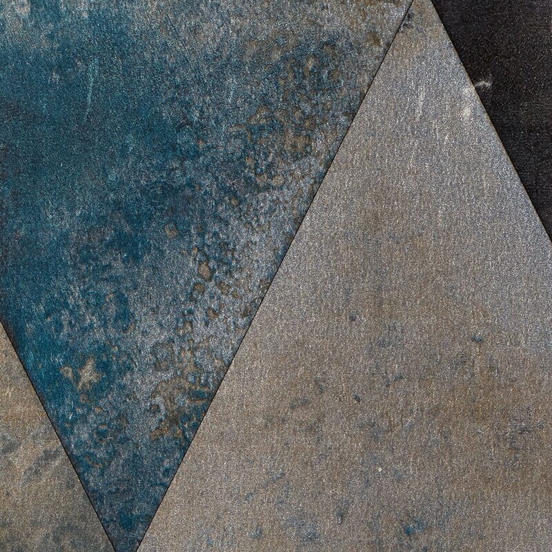 Papier peint intissé COBALT coloris gris métallique