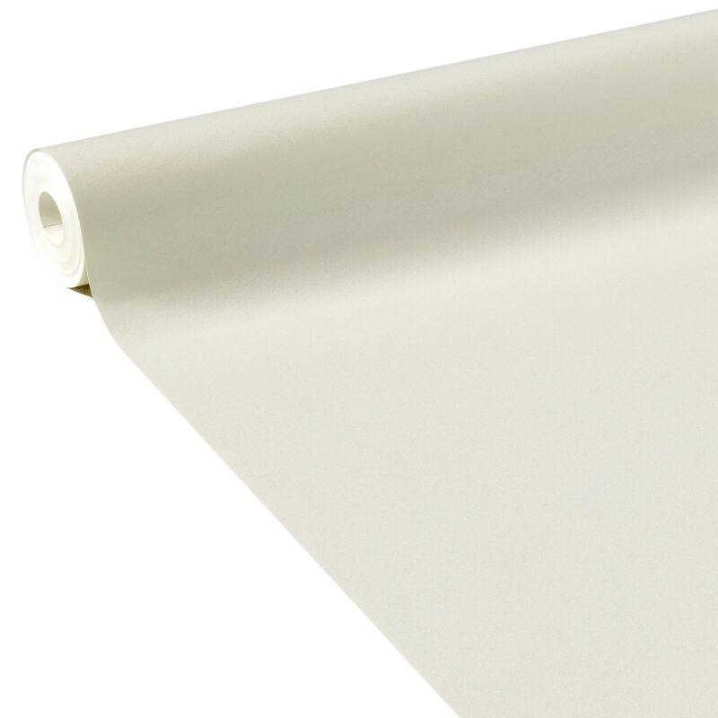 Papier peint intissé NEW COSY coloris blanc satiné