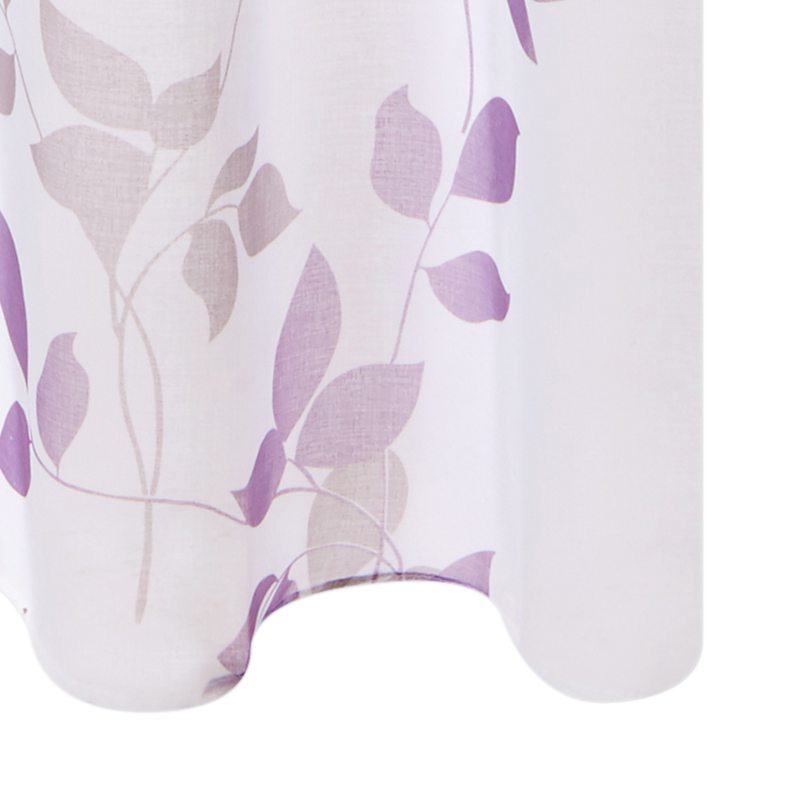 Voilage VERDURA coloris parme 140 x 260 cm