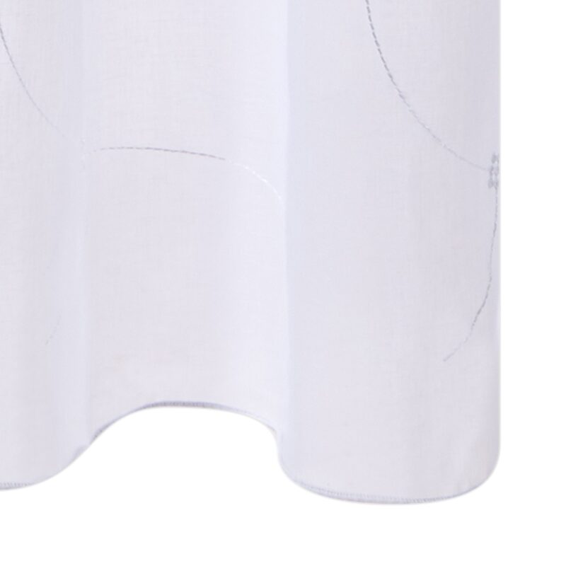 Voilage COQUETTE coloris blanc 140 x 260 cm