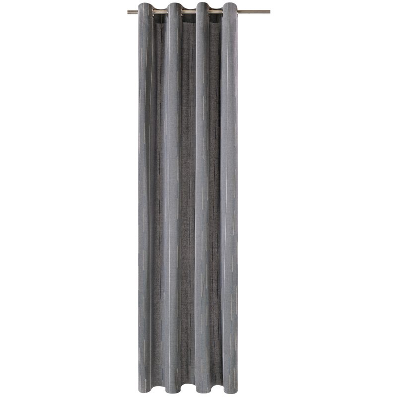 Rideau MIKADO coloris gris 140 x 260 cm