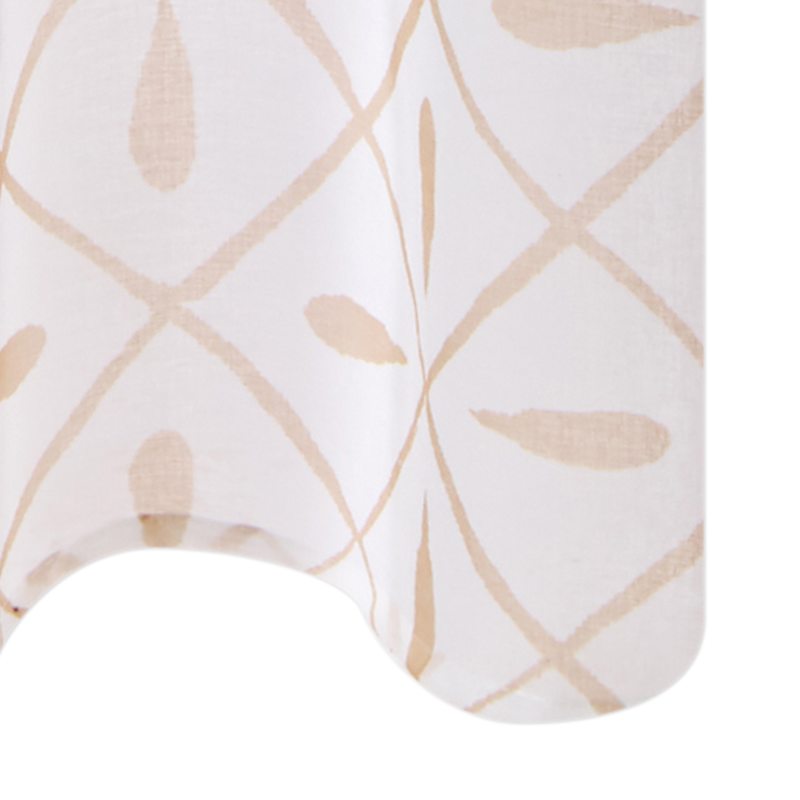 Voilage FAÏENCE coloris beige 135 x 260 cm