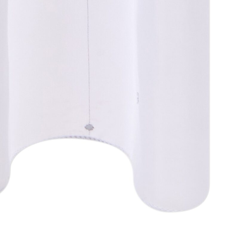 Voilage COMÈTE coloris blanc 140 x 260 cm