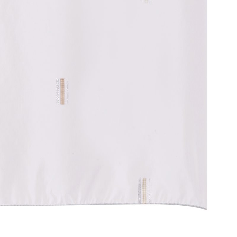 Vitrage CLUB coloris beige 65 x 130 cm