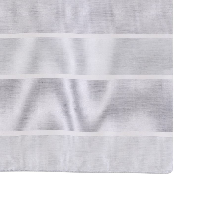 Vitrage LINY coloris bleu 58 x 120 cm