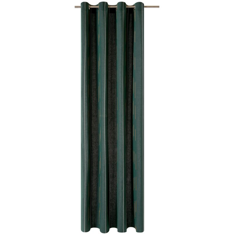 Rideau MIKADO coloris vert 140 x 260 cm
