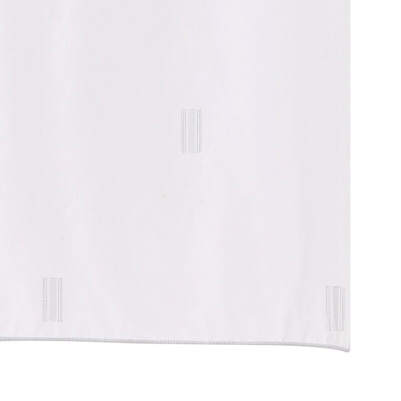 Vitrage CLUB coloris blanc 65 x 130 cm