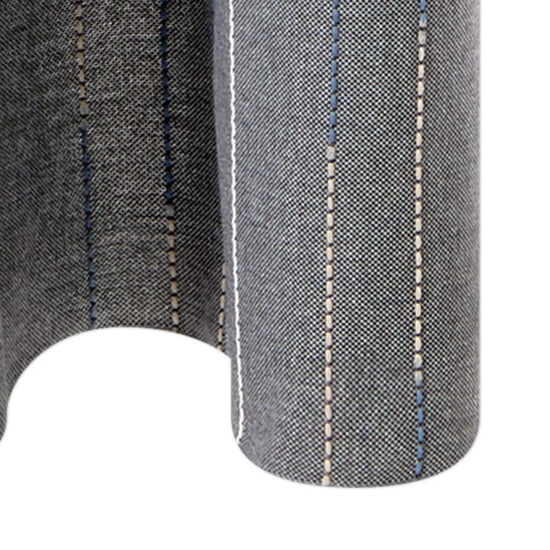 Rideau MIKADO coloris gris 140 x 260 cm