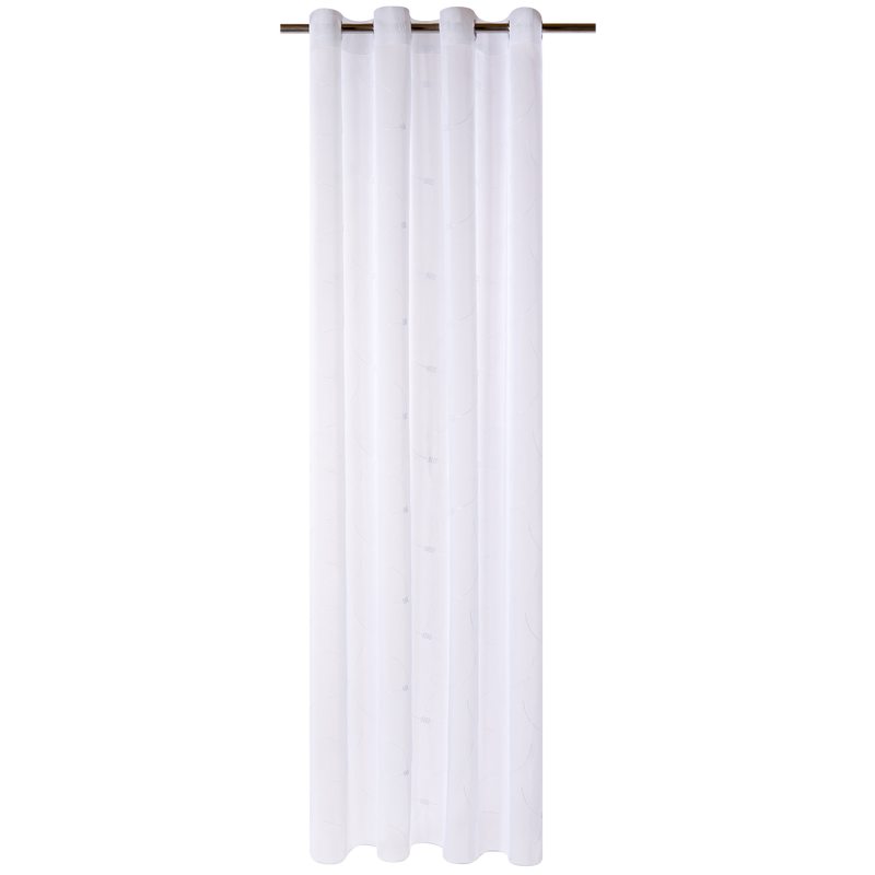 Voilage COQUETTE coloris blanc 140 x 260 cm