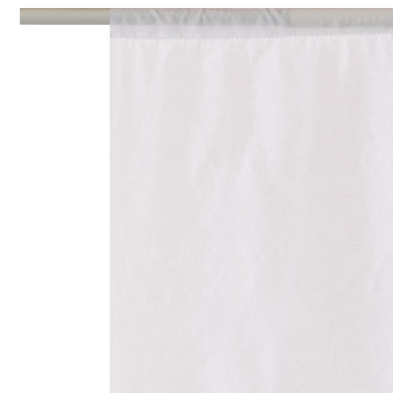 Vitrage CÉRAMIQUE coloris bleu 58 x 120 cm