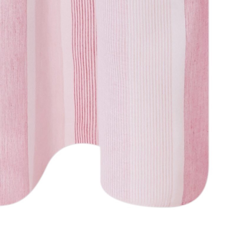 Voilage LINY coloris rouge 140 x 260 cm