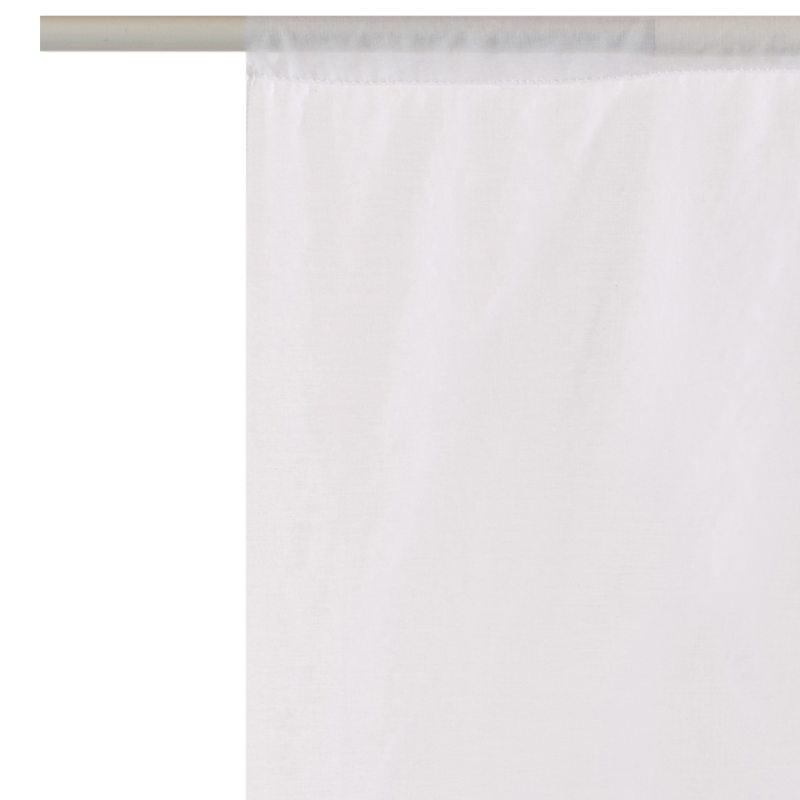 Vitrage CÉRAMIQUE coloris rouge 58 x 120 cm
