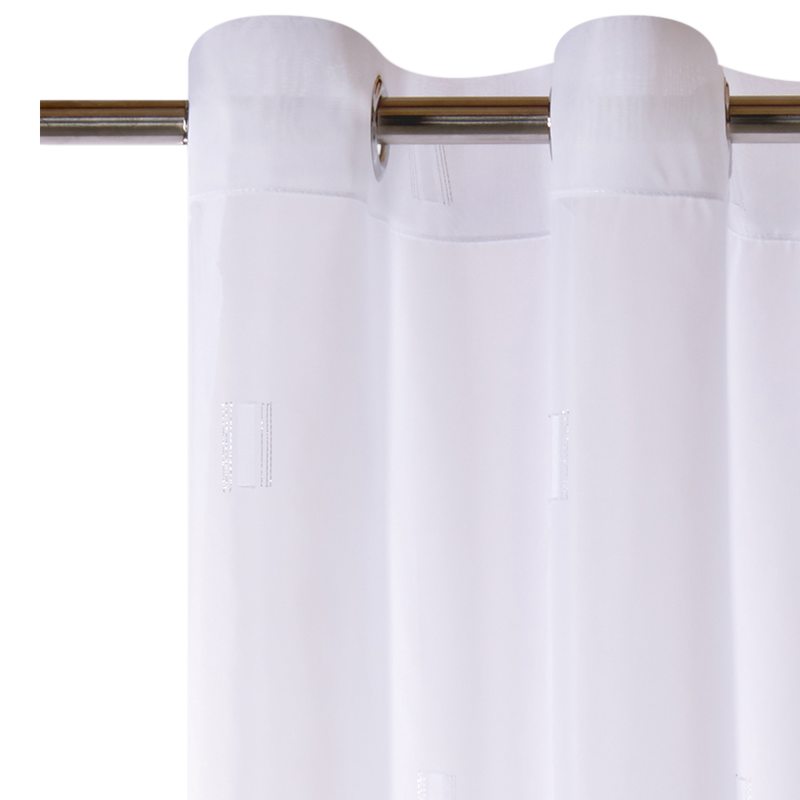 Voilage CLUB coloris blanc 140 x 260 cm