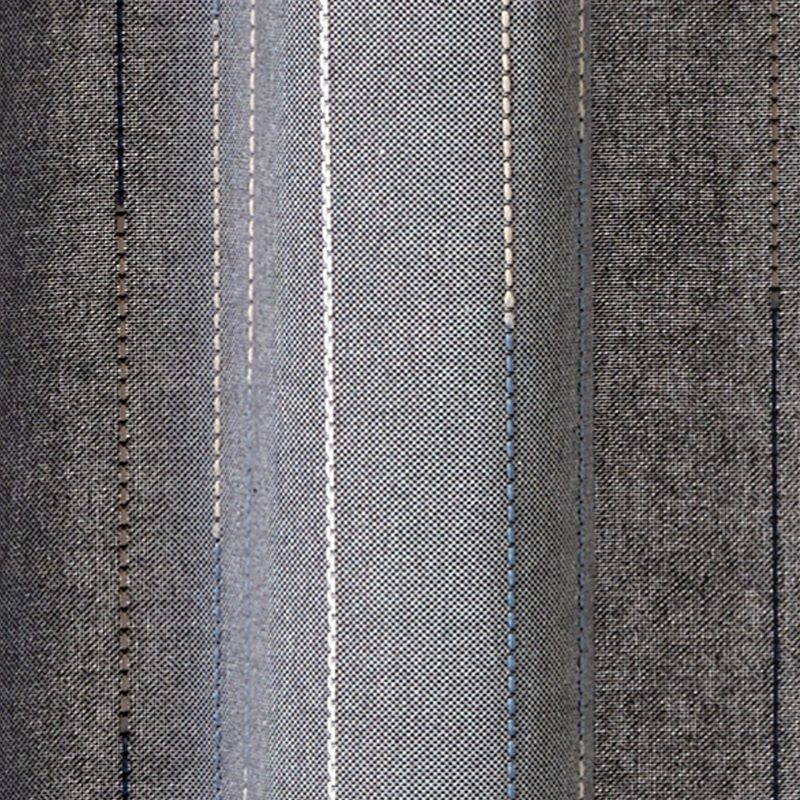 Rideau MIKADO coloris gris 140 x 260 cm