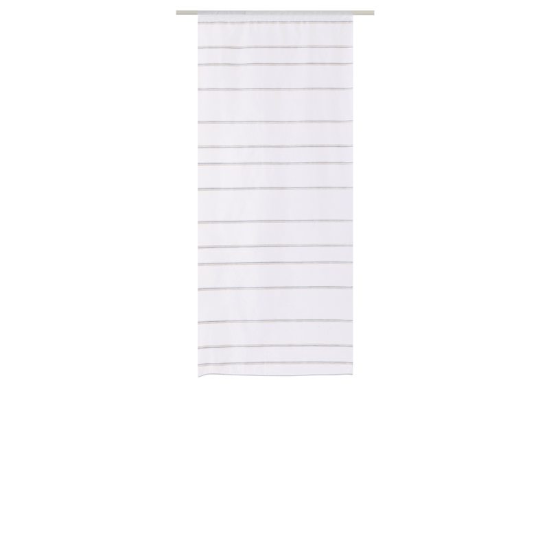 Vitrage HORIZON coloris beige 58 x 130 cm
