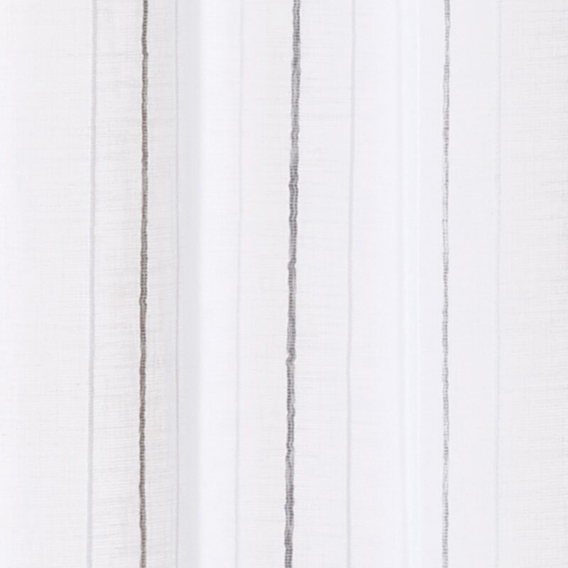 Voilage MISTY coloris gris 140 x 260 cm