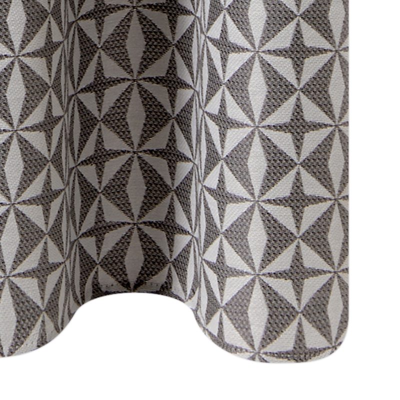 Rideau DAKOTA coloris gris 140 x 260 cm