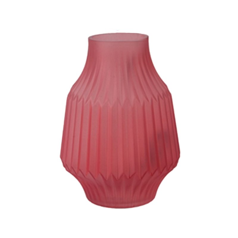 Vase HILDA coloris rose