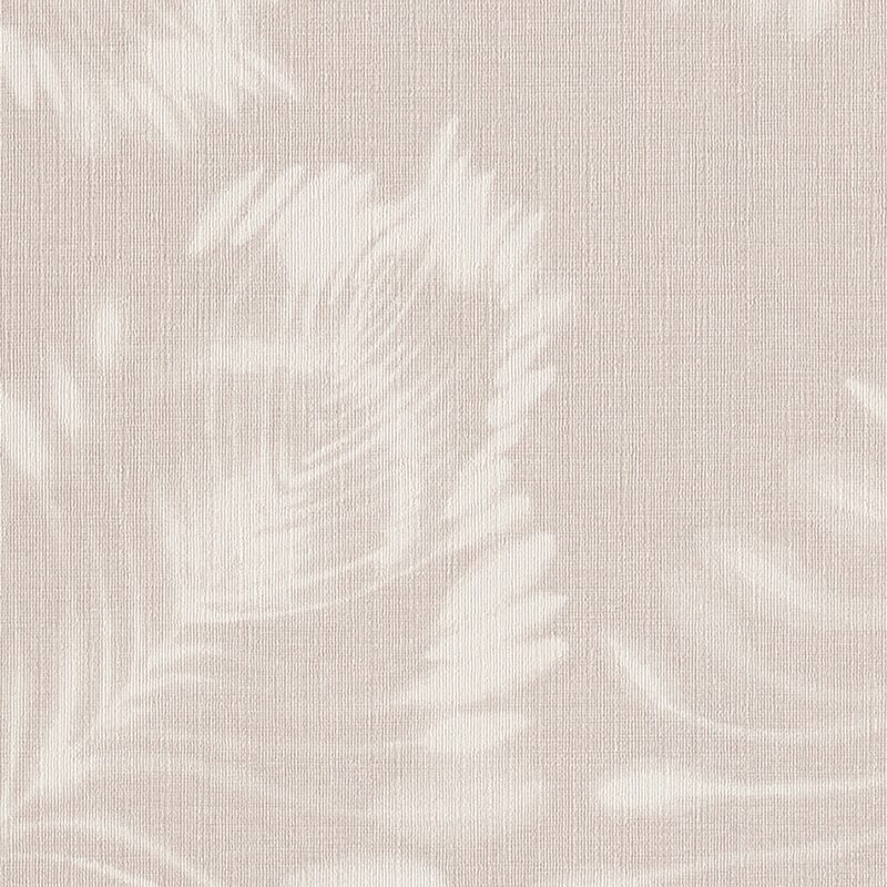 Papier peint intissé PLUMIA coloris rose pastel