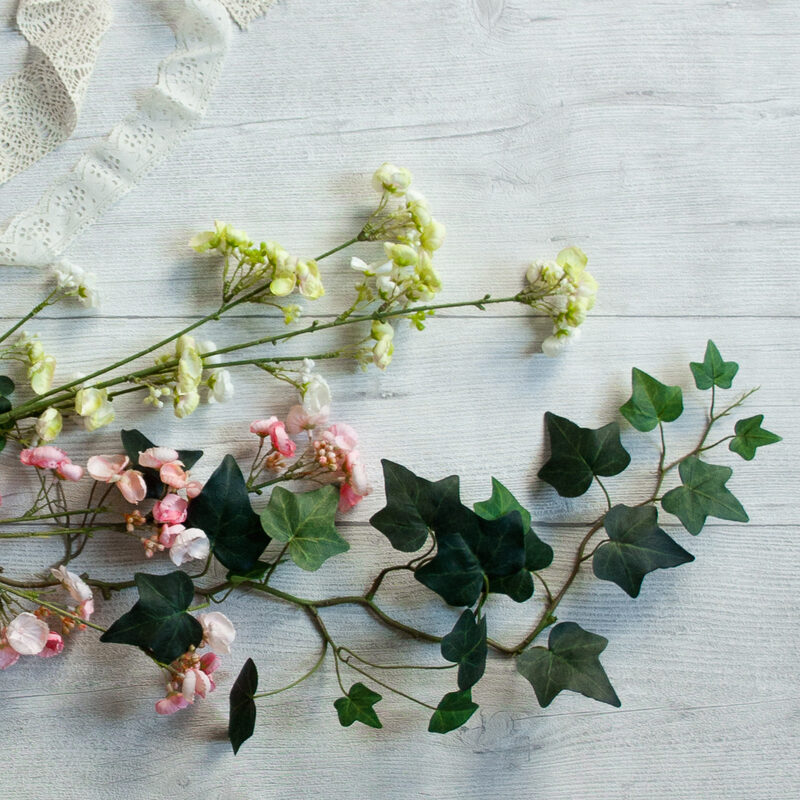 Plante artificielle BRANCHE LIERRE coloris vert