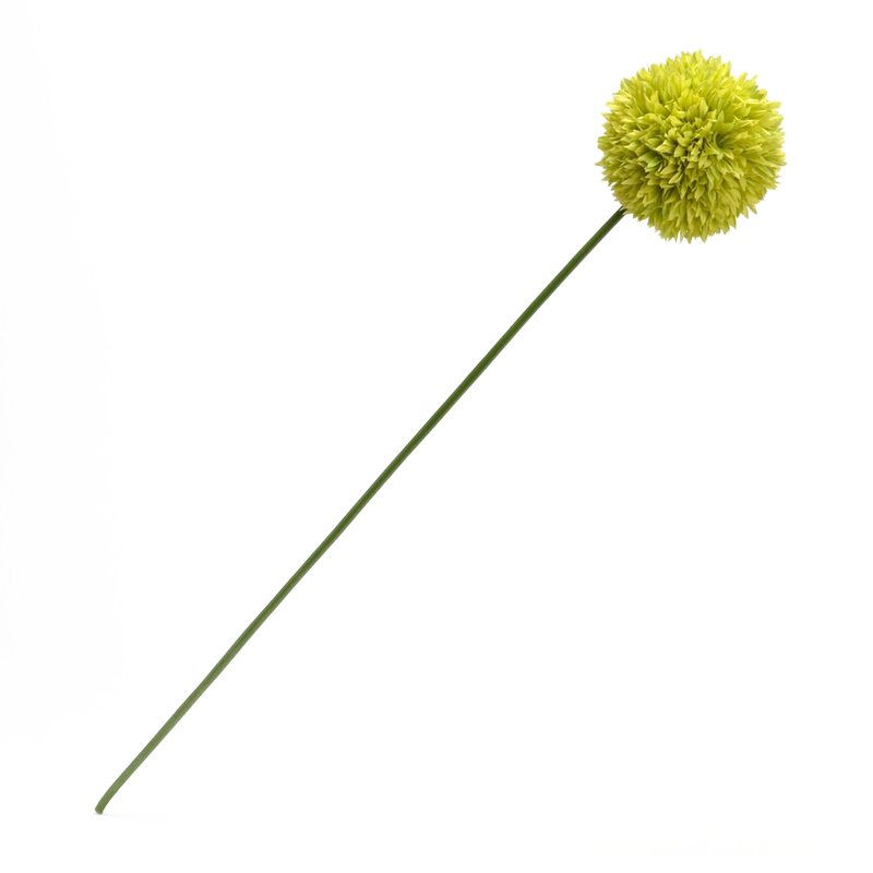 Fleur artificielle ALIUM BOULE coloris vert