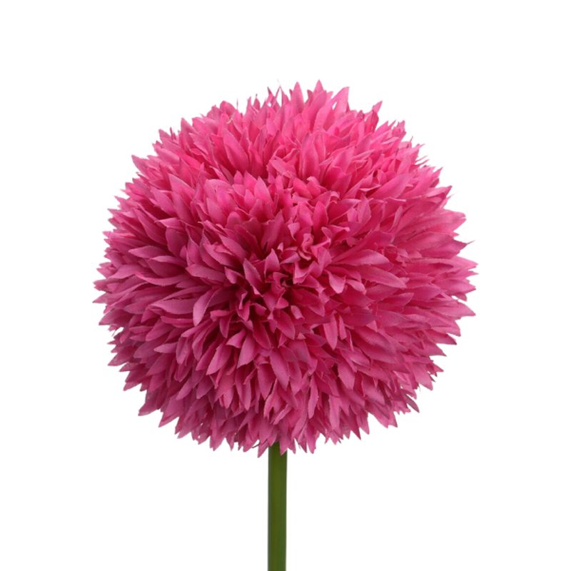 Fleur artificielle ALIUM BOULE coloris rose