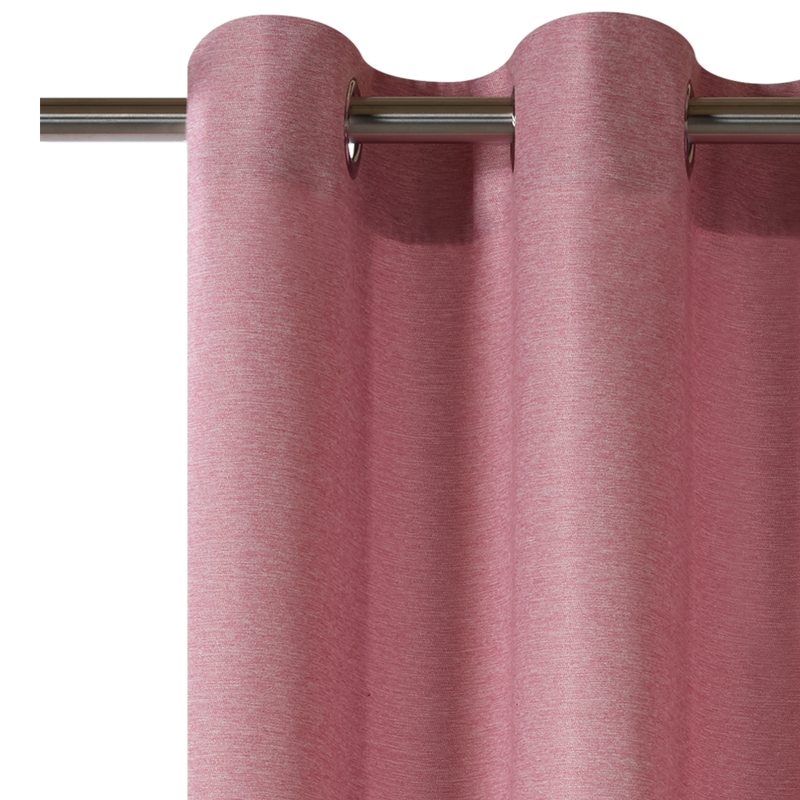 Rideau SWEET COSY coloris vieux rose 140 x 240 cm