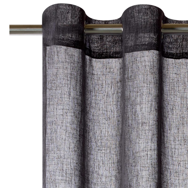 Voilage WIFT coloris anthracite 140 x 240 cm