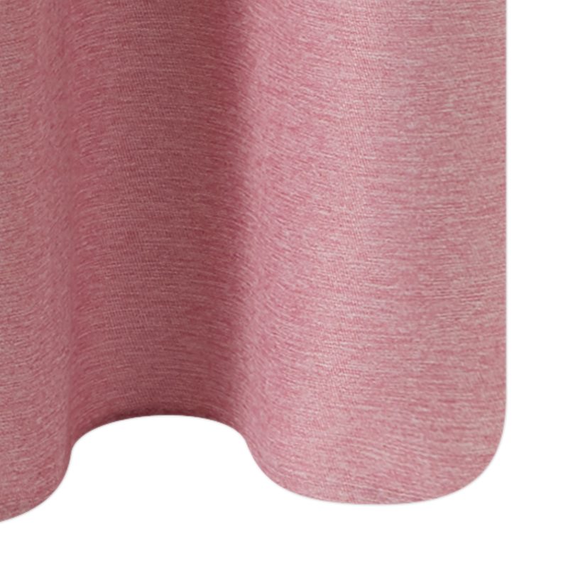 Rideau SWEET COSY coloris vieux rose 140 x 240 cm