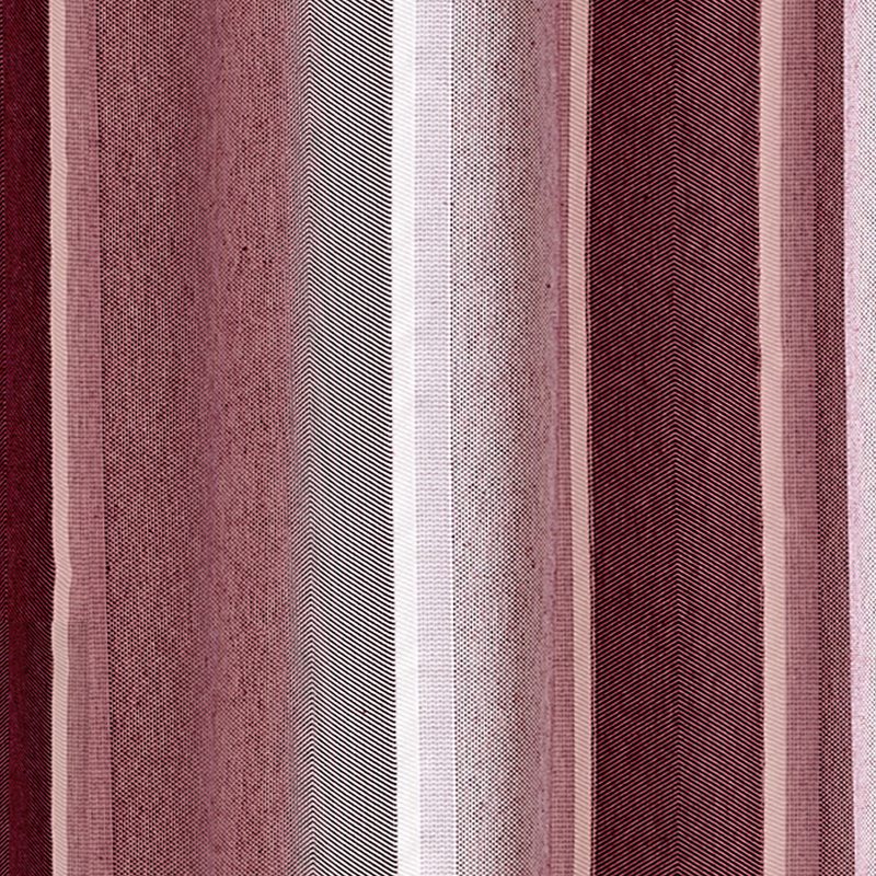 Rideau GENTLEMAN coloris rouge 140 x 260 cm