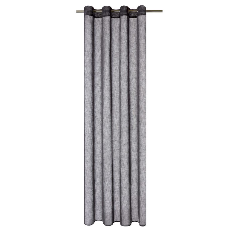 Voilage WIFT coloris anthracite 140 x 240 cm