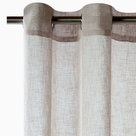 Voilage WIFT coloris lin 140 x 240 cm