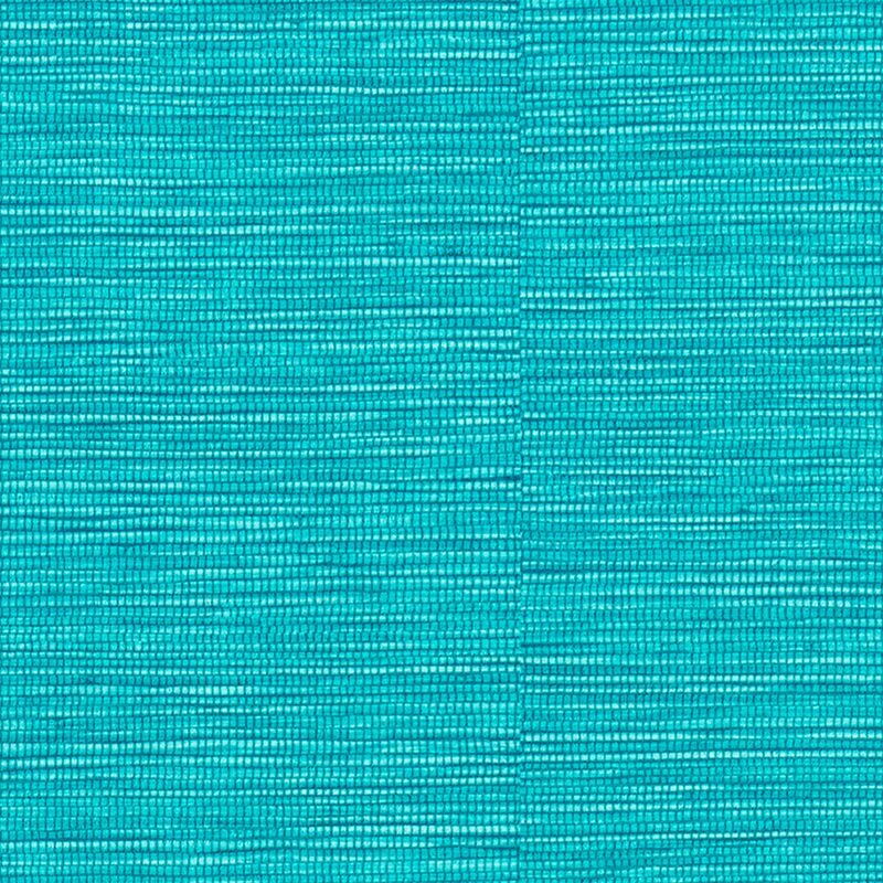 Papier peint intissé CURAÇAO coloris bleu turquoise