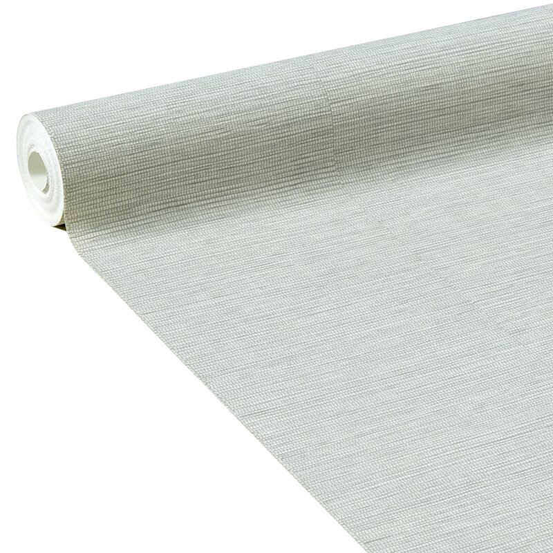 Papier peint intissé CURAÇAO coloris gris perle