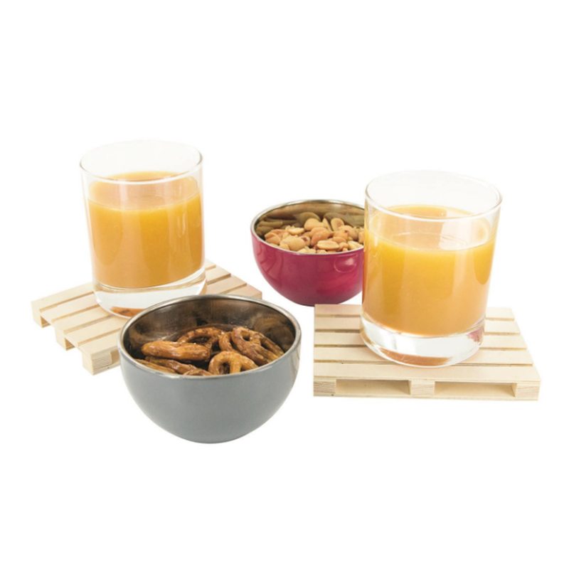 Sous-verre PALLET x 4 coloris beige