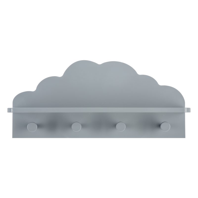 Etagère en bois LITTLE CLOUD coloris gris