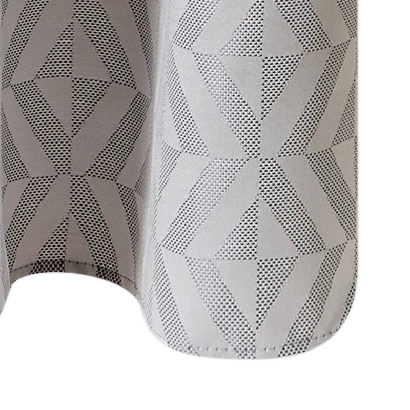 Rideau MIROIR coloris gris perle 140 x 260 cm