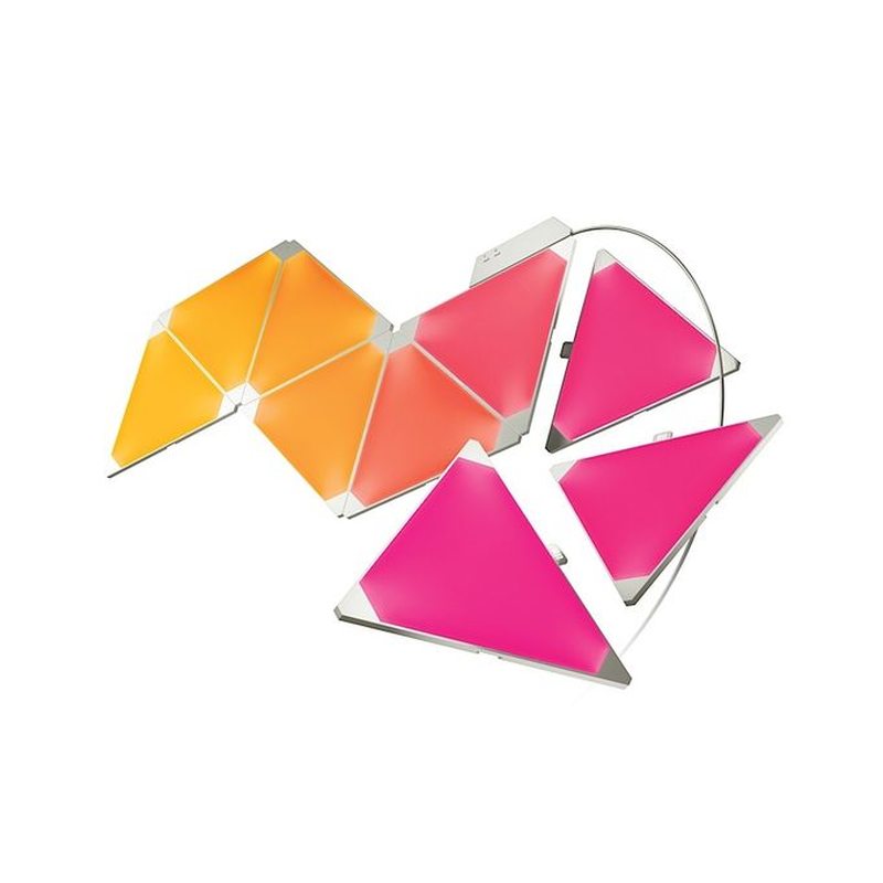 Objet mural connecté AURORA X NANOLEAF coloris blanc