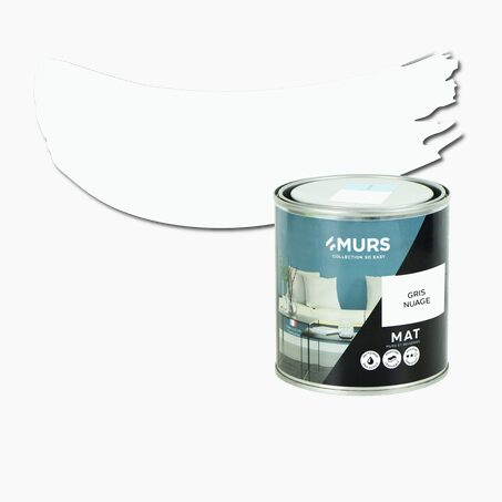 Peinture Multi-supports SO EASY gris nuage Mat 2,5 L