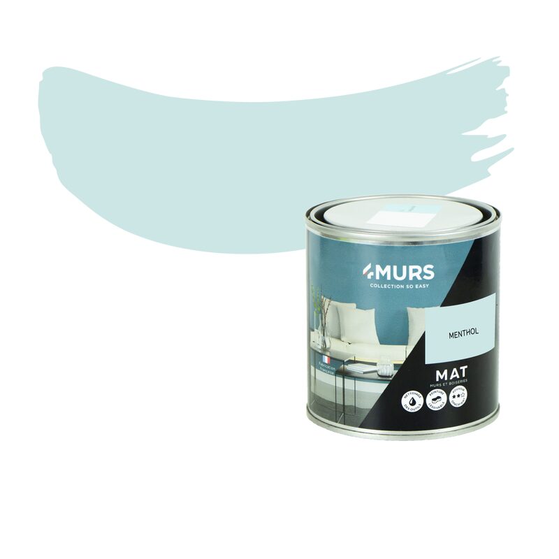 Peinture Multi-supports SO EASY Acrylique menthol Mat 2,5 L