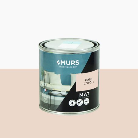 So Easy Peinture Finition Peinture rose coton 0,5 L