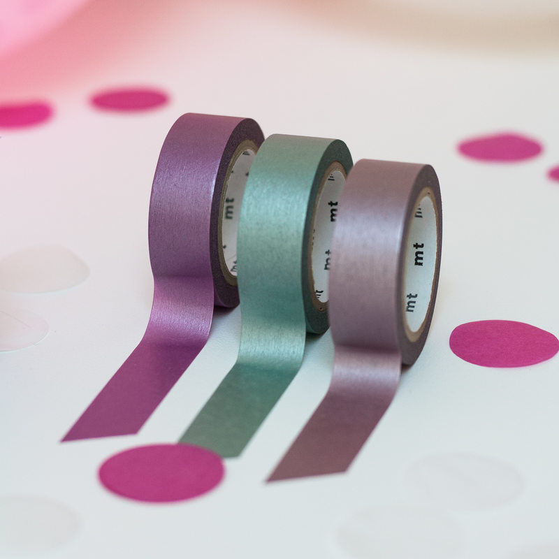 Masking tape PEARL coloris vert