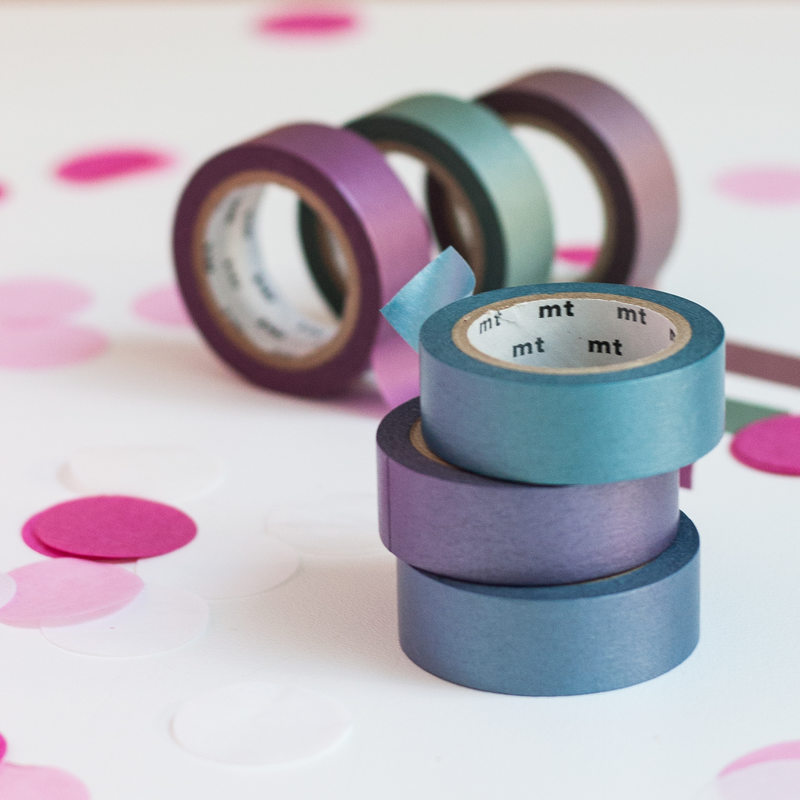 Masking tape PEARL coloris bleu