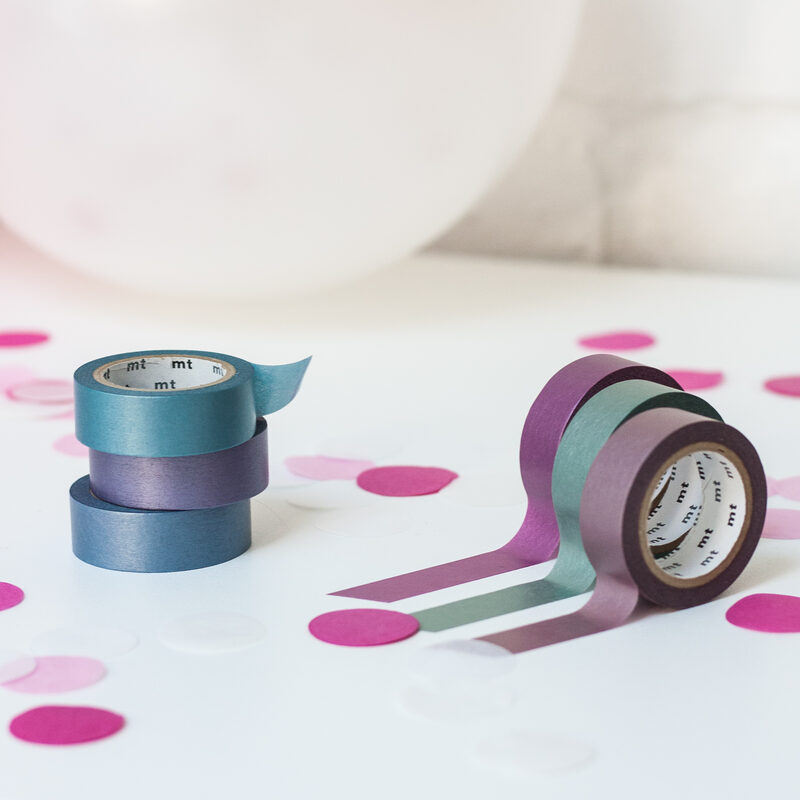 Masking tape PEARL coloris rose
