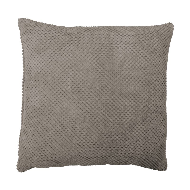 Coussin BUBBLE coloris taupe 45 x 45 cm