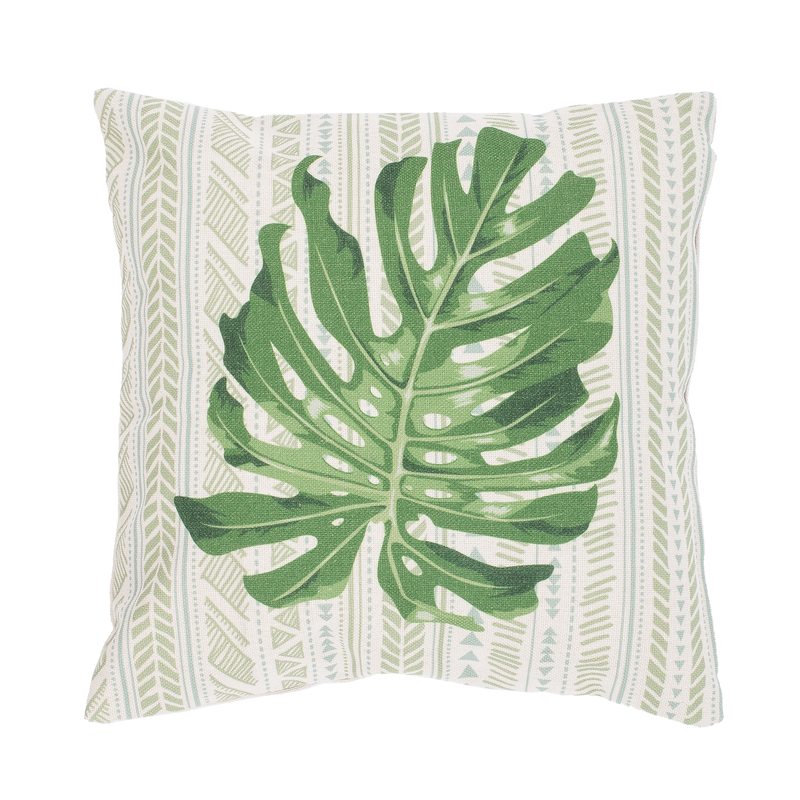 Coussin LAHAIL coloris beige 45 x 45 cm