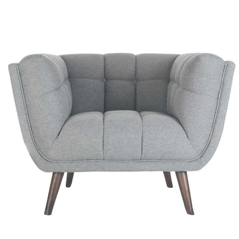Fauteuil BERYL coloris gris
