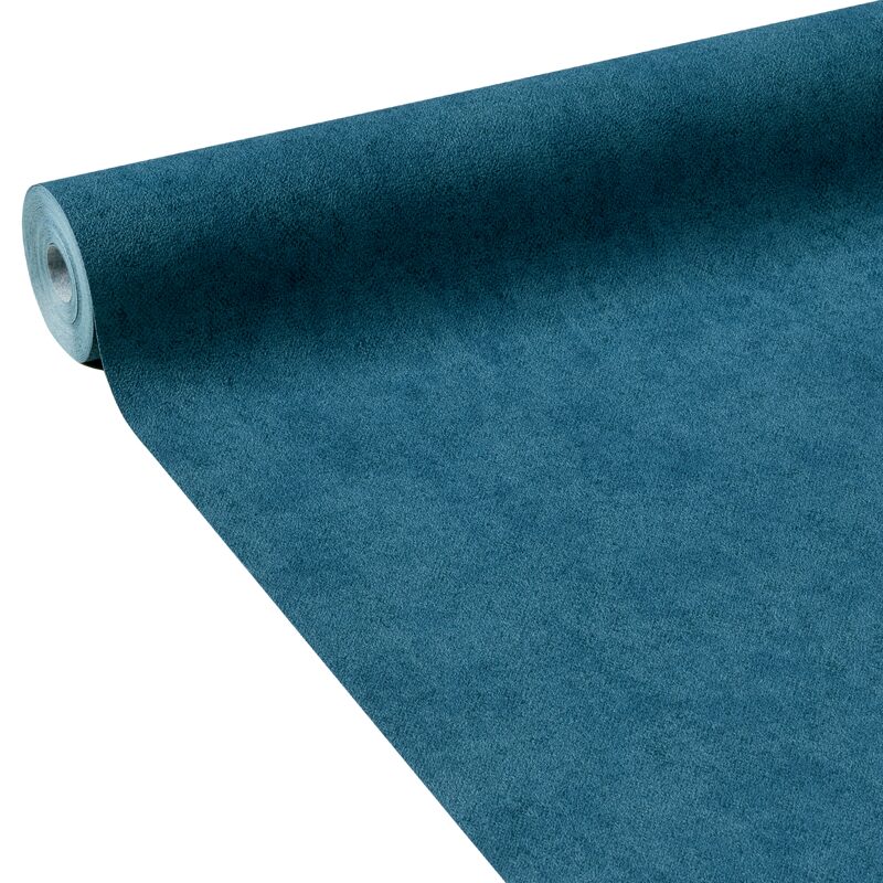 Papier peint intissé SOFT coloris bleu pétrole