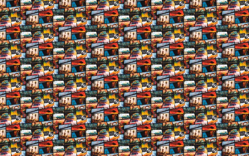 Papier peint FREEGUN LOS ANGELES coloris multicolore
