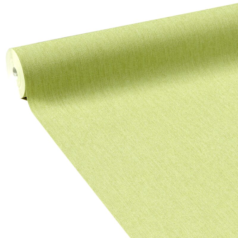 Papier peint intissé CALICO coloris vert clair